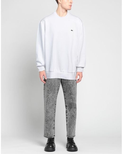 Sudadera Lacoste de hombre de color White