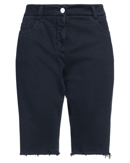 Incotex Blue Denim Shorts