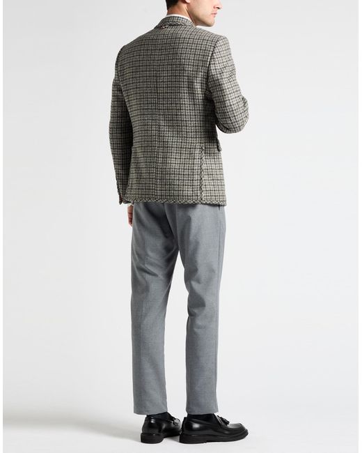 Thom Browne Gray Blazer Wool for men
