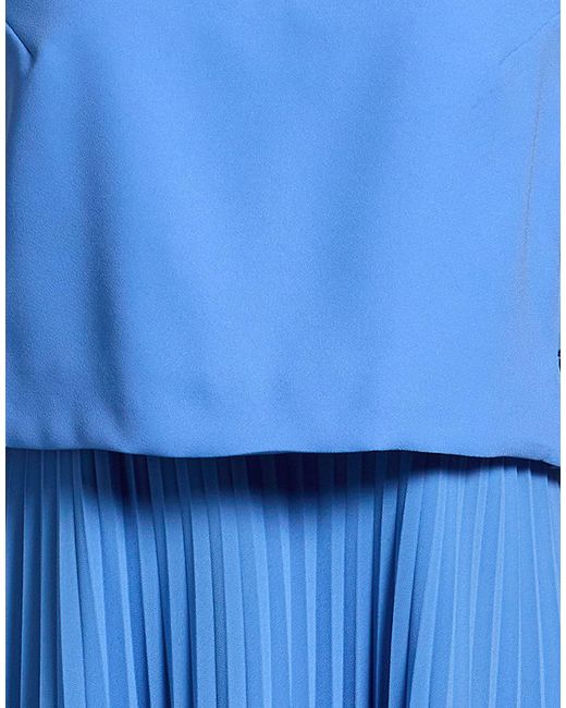 Pennyblack Blue Azure Midi Dress Polyester