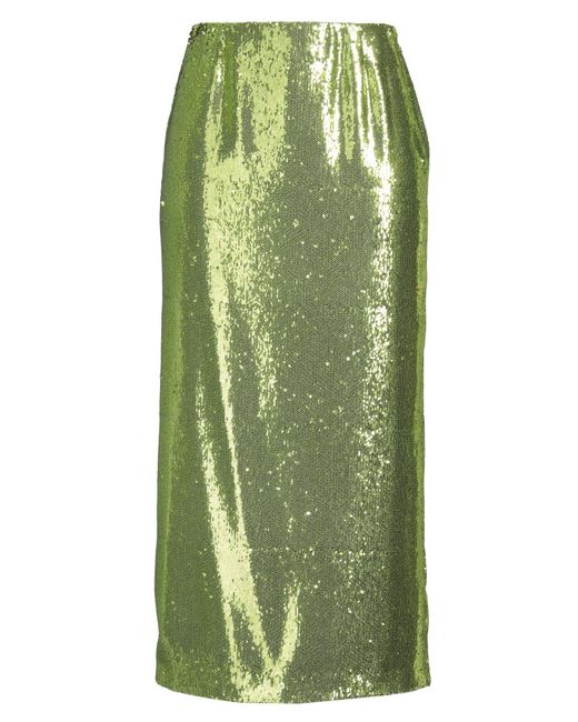Philosophy Di Lorenzo Serafini Green Midi Skirt