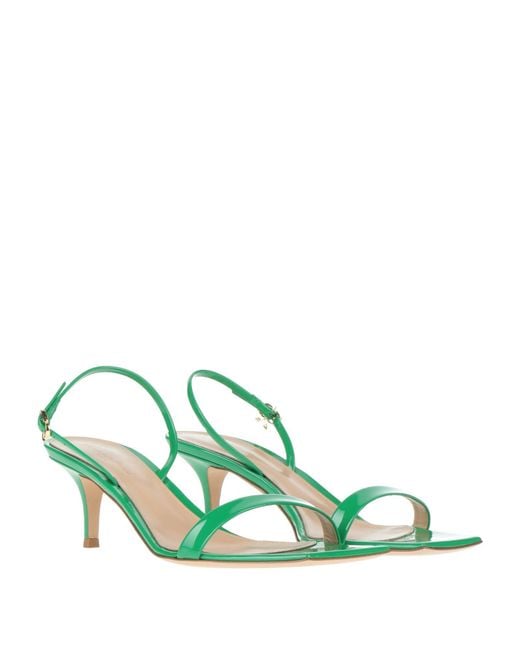 Gianvito Rossi Green Sandals