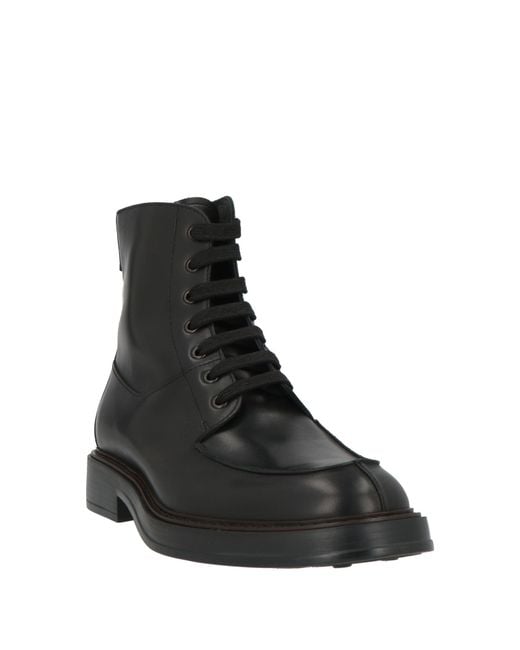 Tod's Black Ankle Boots for men