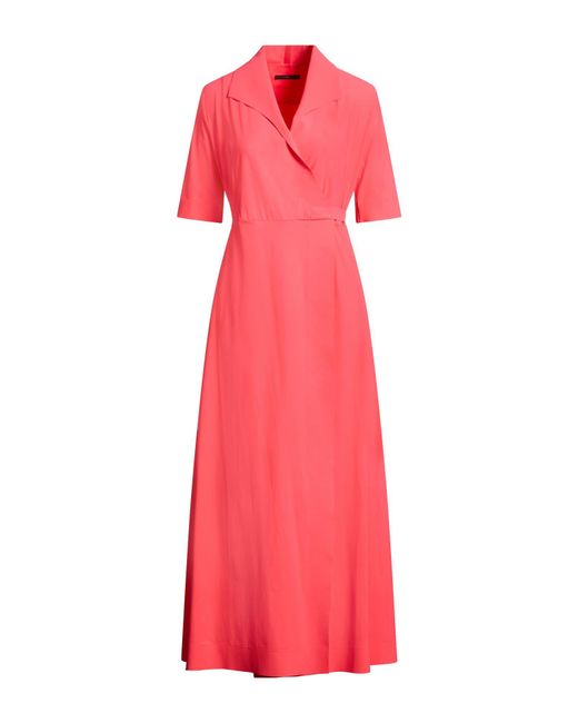 High Pink Clever Maxi Dress Nylon, Elastane