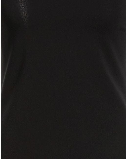 Jil Sander Black Top Viscose, Polyester, Elastane