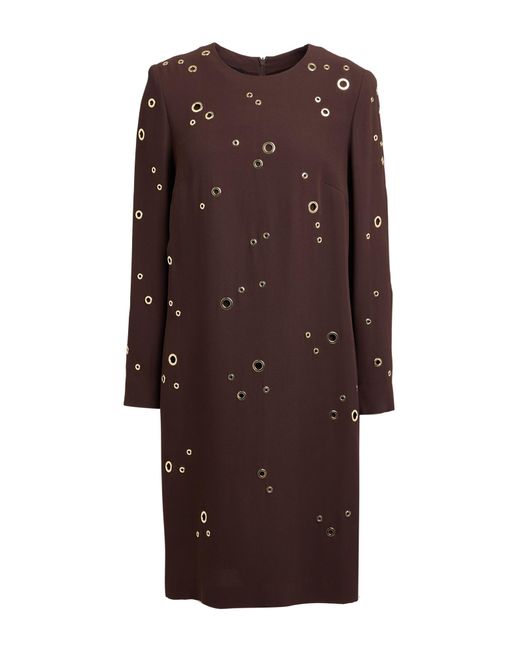 ESCADA Brown Mini-Kleid