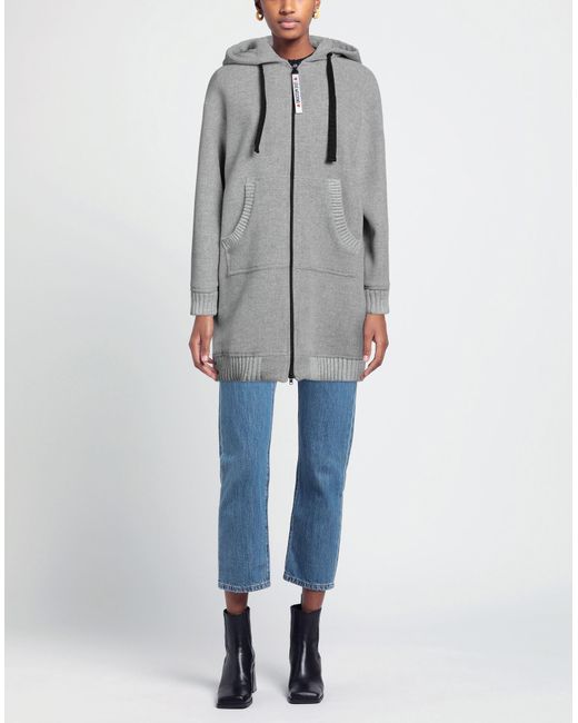 Abrigo Love Moschino de color Gray