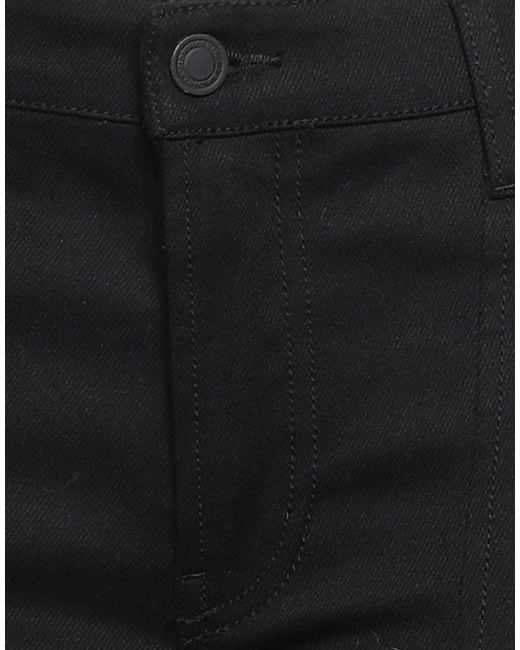 Marcelo Burlon Black Pants Cotton, Elastane