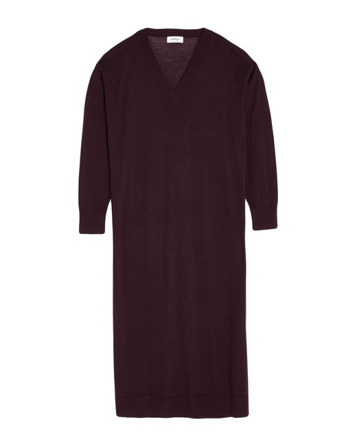 Ottod'Ame Purple Midi Dress