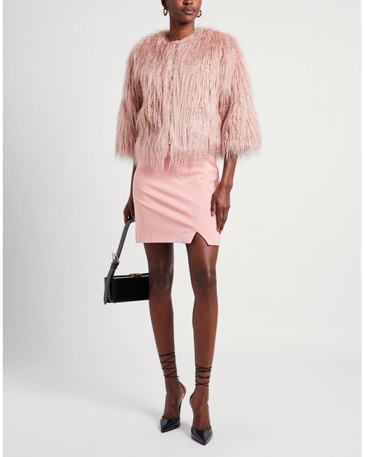 Liu Jo Pink Shearling & Teddy
