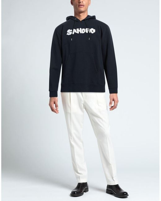 Sandro Blue Sweatshirt for men