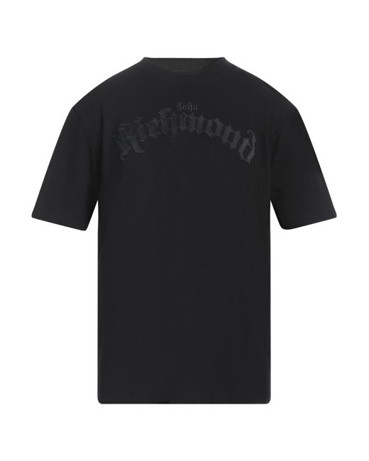 T-shirt di John Richmond in Black da Uomo