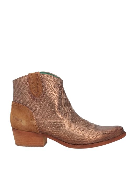 Felmini Brown Ankle Boots