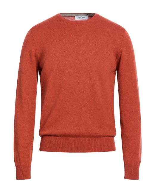 Gran Sasso Red Sweaters for men