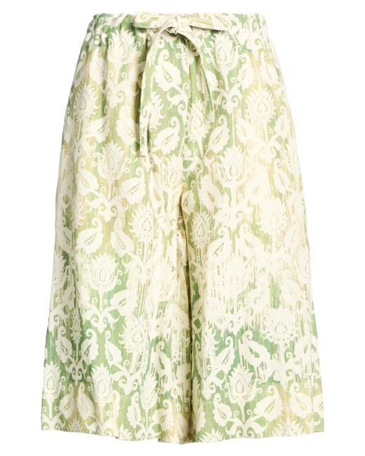 J.W. Anderson White Shorts & Bermuda Shorts Viscose, Cotton