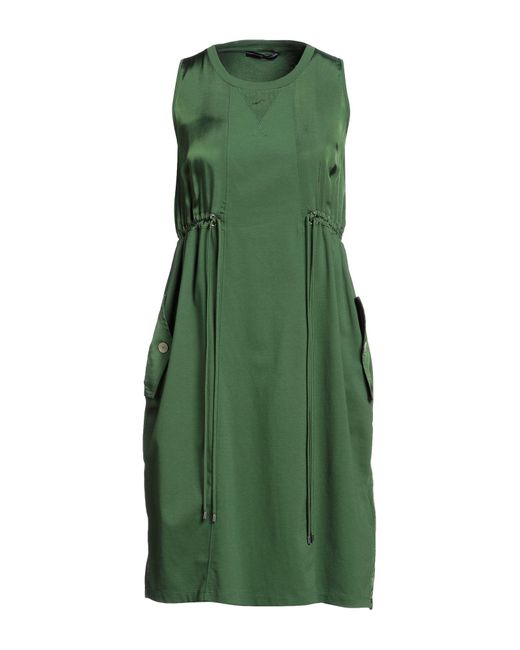 High Green Mini Dress