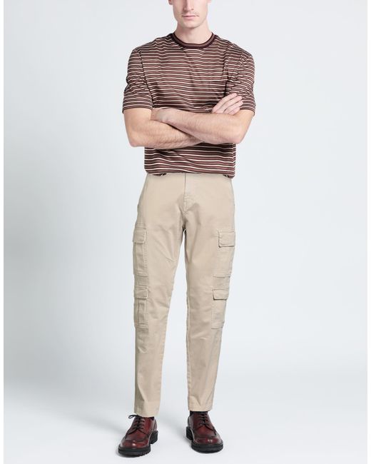 40weft Natural Pants Cotton, Elastane for men