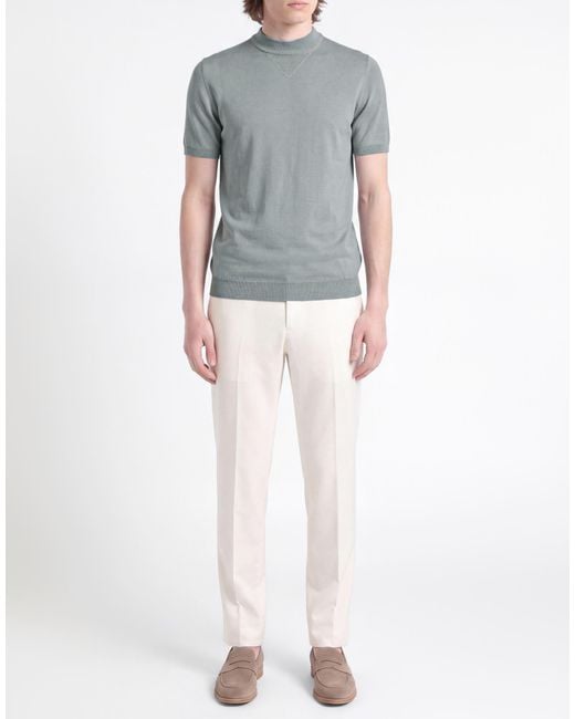 Roberto Collina Gray Sweater Cotton for men