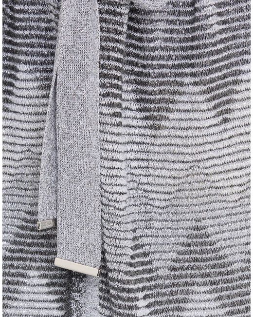 D.exterior Gray Cardigans