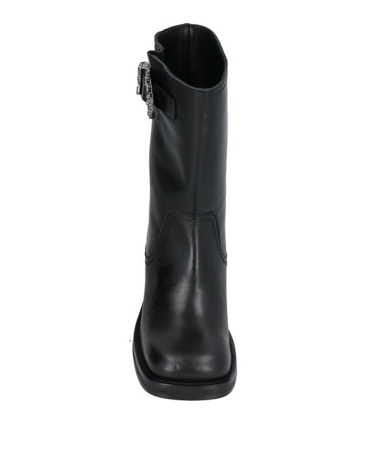 Ras Black Ankle Boots