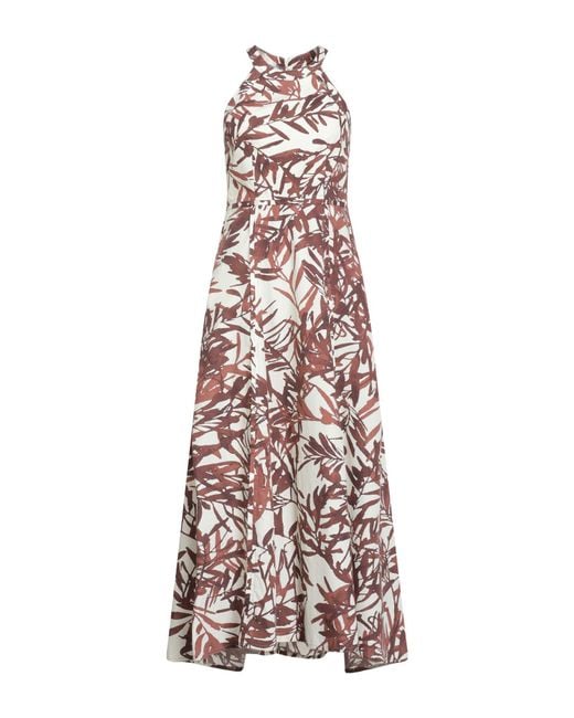Brunello Cucinelli White Maxi Dress Cotton