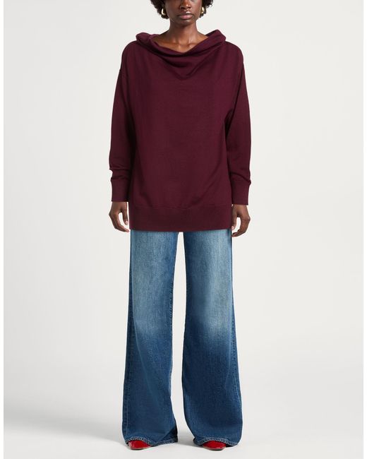 Pullover Alpha Studio de color Purple