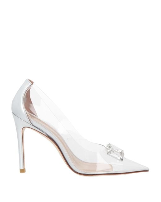 Stuart Weitzman White Pumps Pvc