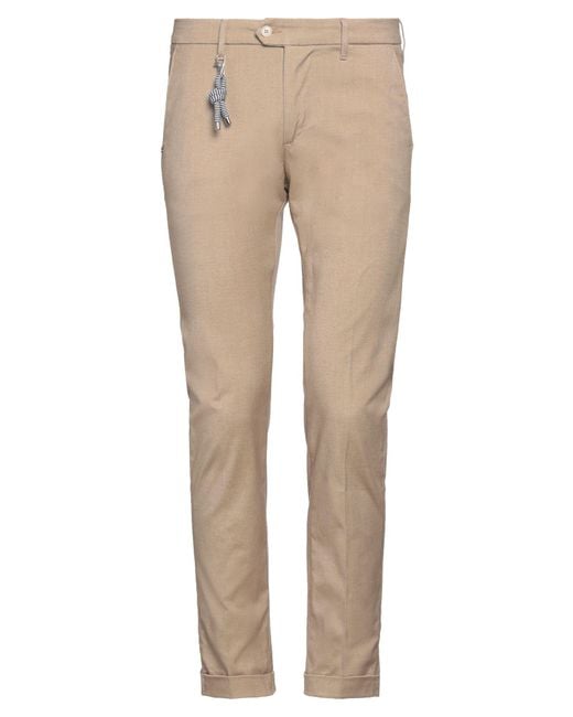 0/zero Construction Natural Pants Cotton, Polyester, Elastane for men