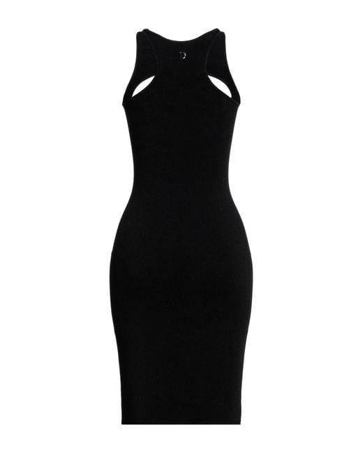 DSquared² Black Mini Dress
