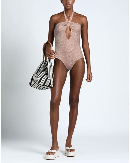 FEDERICA TOSI Pink One-piece Swimsuit