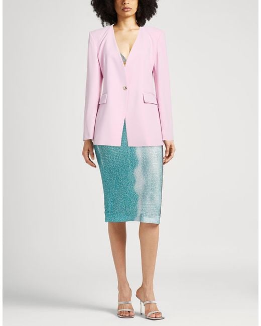 DIVEDIVINE Pink Blazer Polyester, Elastane