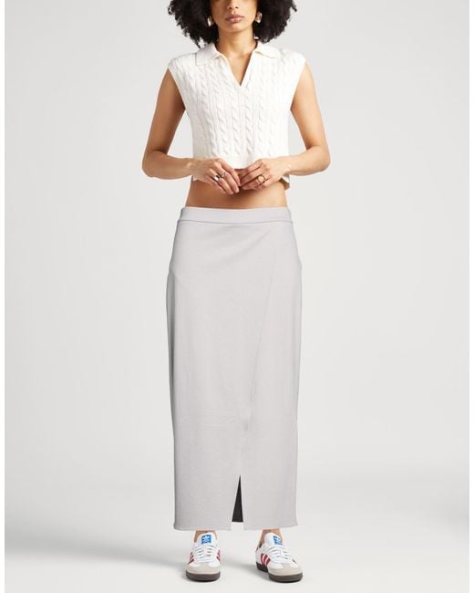MEIMEIJ White Midi Skirts