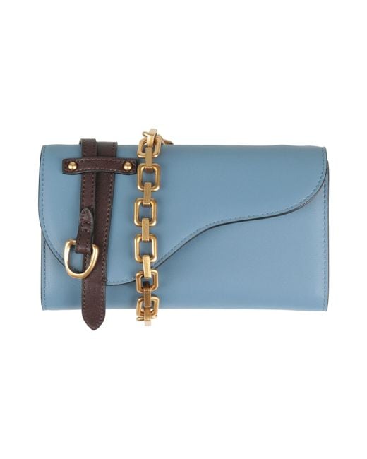 La Martina Blue Crossbody Wallet