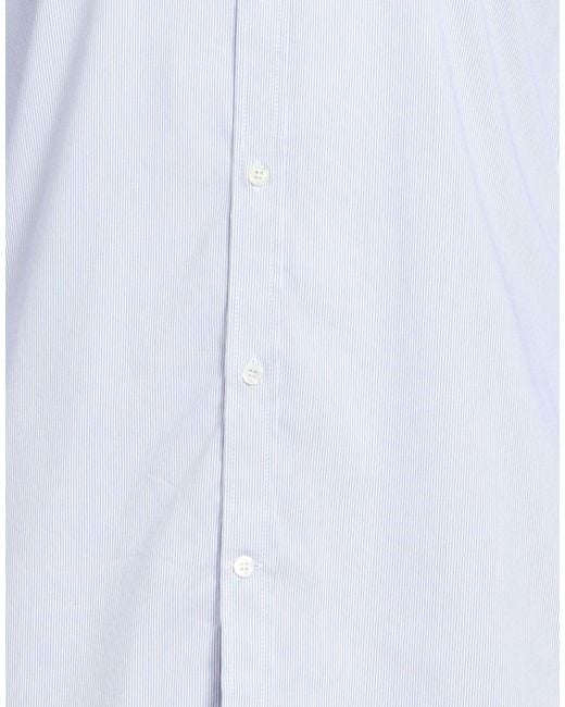Grifoni Blue Shirt Cotton, Polyamide, Elastane for men