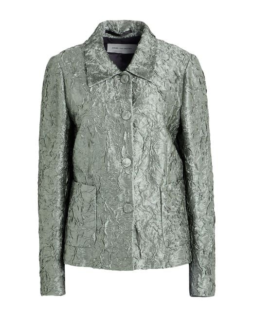 Dries Van Noten Green Jackets