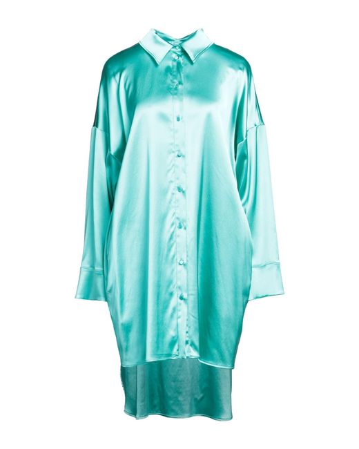 Robe courte MSGM en coloris Blue