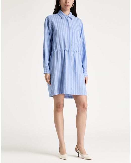 EMMA & GAIA Blue Mini Dress