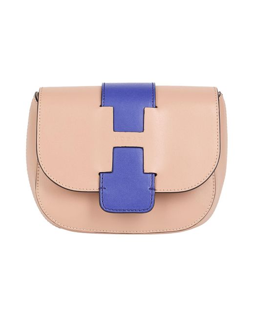 Hogan Blue Backpack Leather