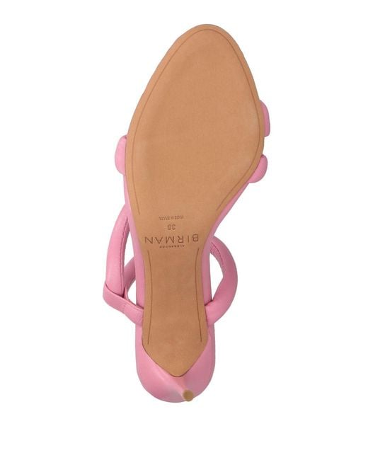 Alexandre Birman Pink Sandals Leather