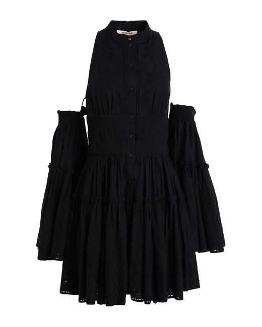 Roberto Cavalli Black Mini Dress
