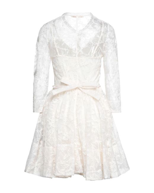 Maje White Short Dress
