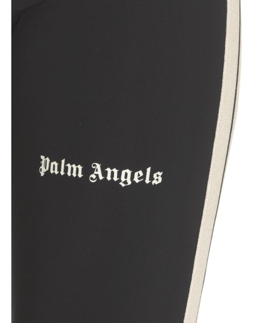 Palm Angels Black Leggings