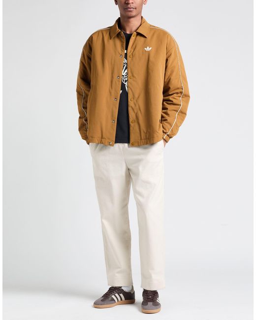 Adidas Originals Brown Jacket for men