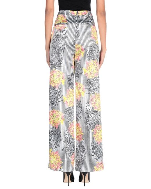 Marc Ellis Gray Pants Polyester, Cotton, Elastane