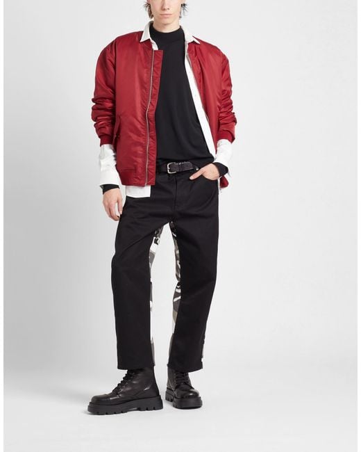 8 by YOOX Blue Denim Trousers for men