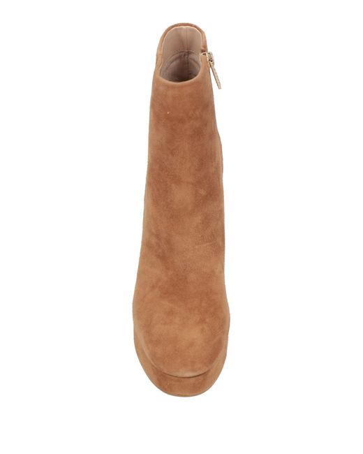 Guess Brown Ankle Boots Leather