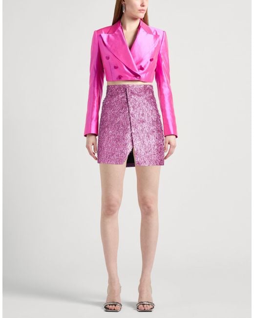 Lanvin Pink Mini Skirt