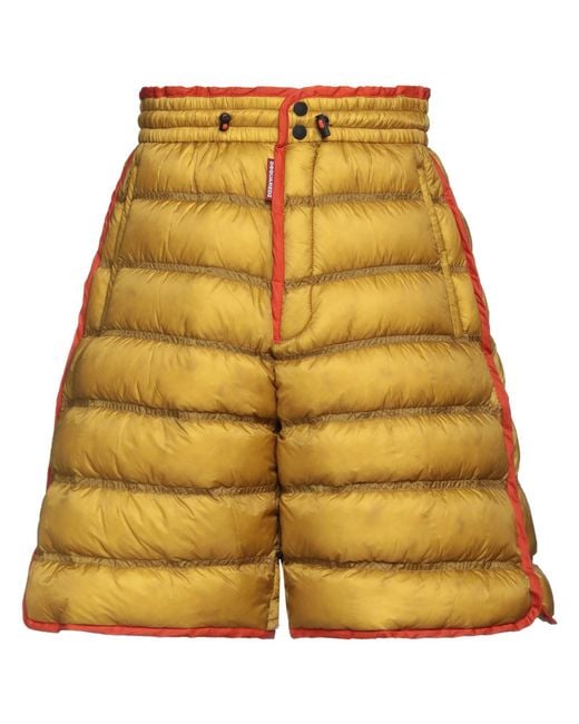 DSquared² Yellow Shorts & Bermuda Shorts for men