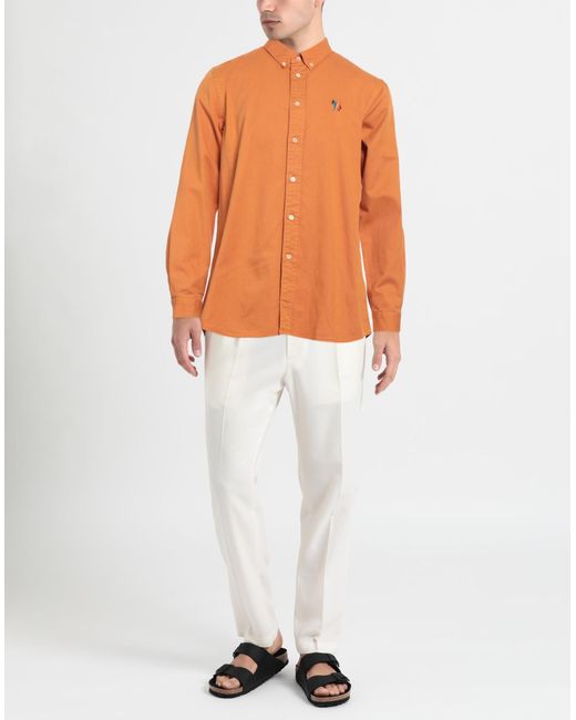 PS by Paul Smith Orange Shirt for men