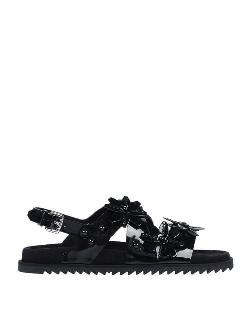 Tod's Black Sandals